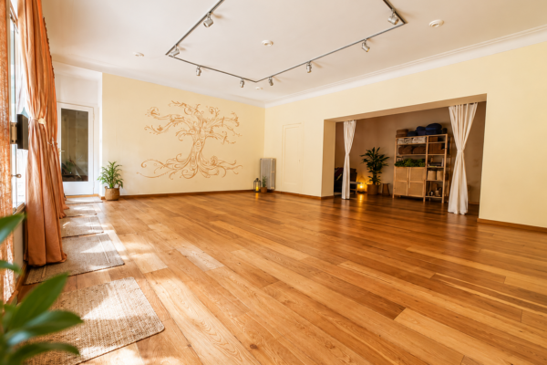 OmYoga Community sala principale albero della vita
